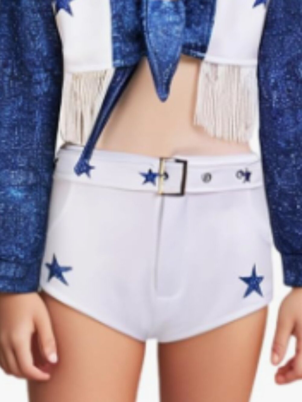 NWOT Dallas Cowboy cheerleader Costume shorts
